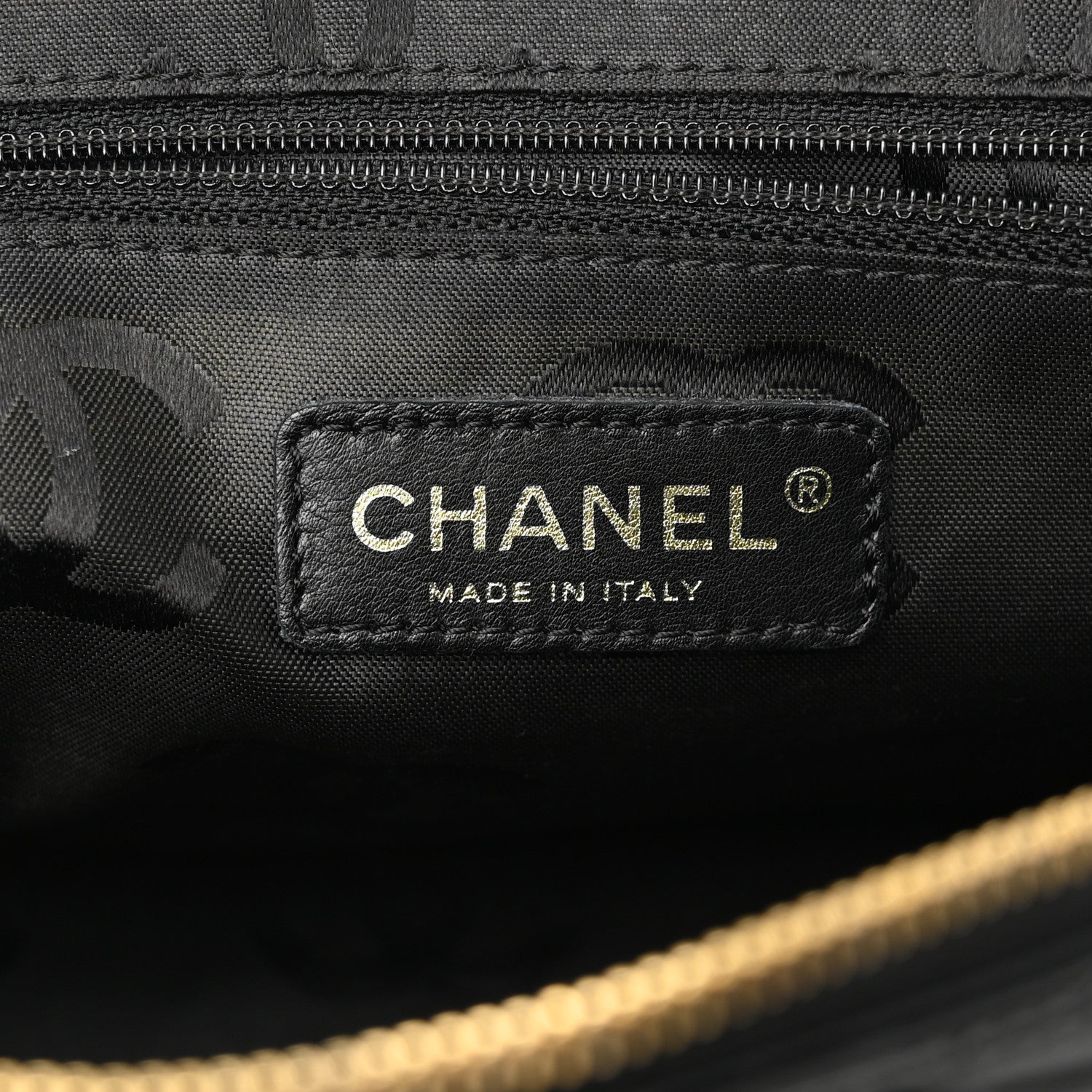 Chanel Patent CC Bowler Black 5 of 9