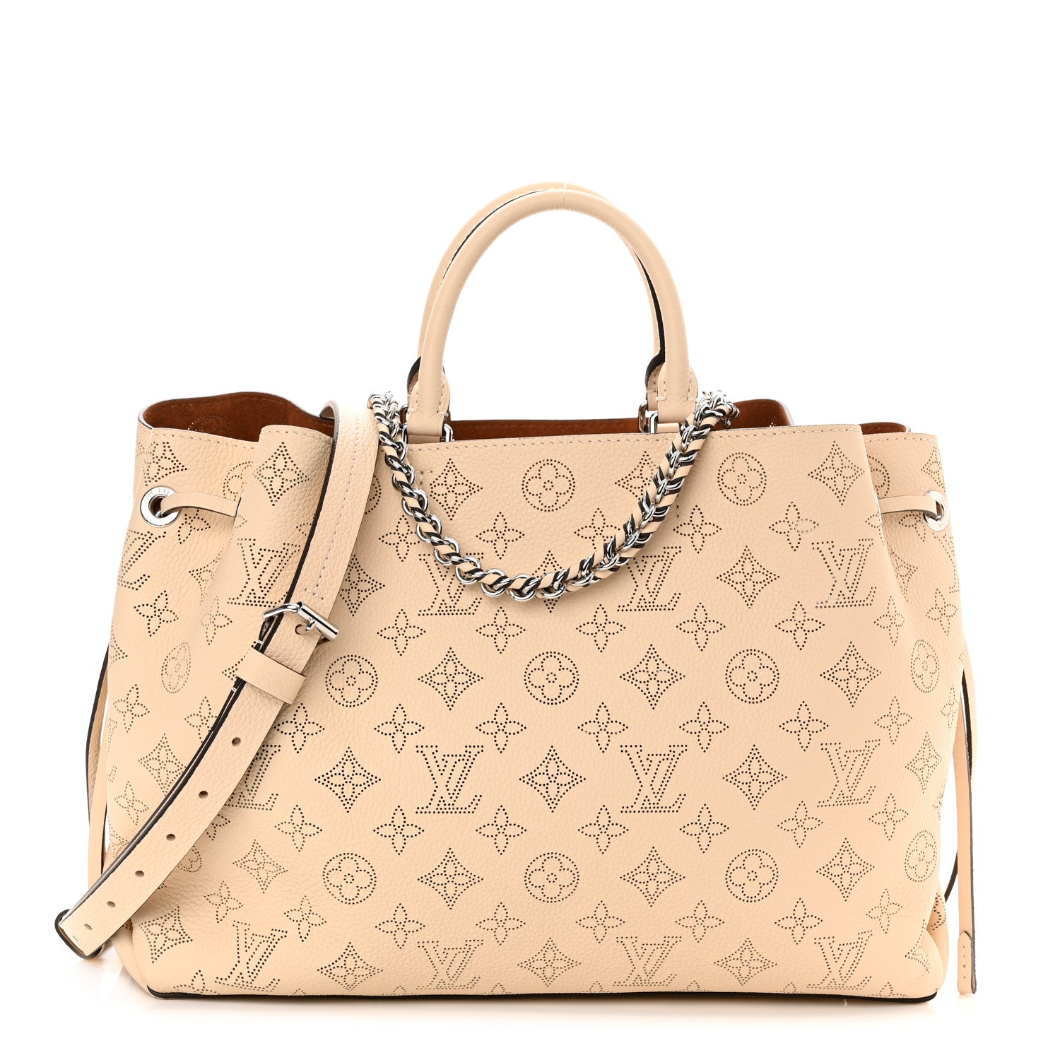 Louis Vuitton Mahina Bella Tote Creme Beige 1 of 9
