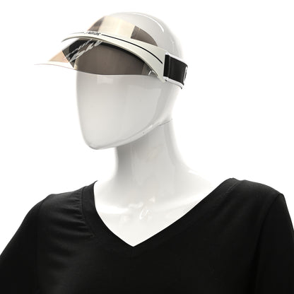 Christian Dior Mirrored DiorClub1 Sun Visor Silver 2 of 8