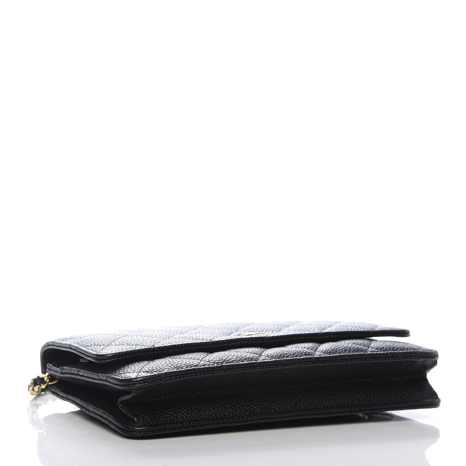 Chanel Caviar Quilted Wallet On Chain WOC Black 4 of 10