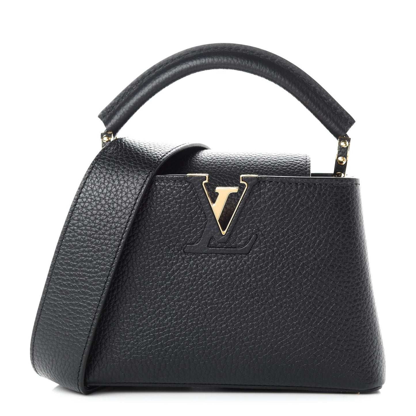 Taurillon Mini Capucines Black