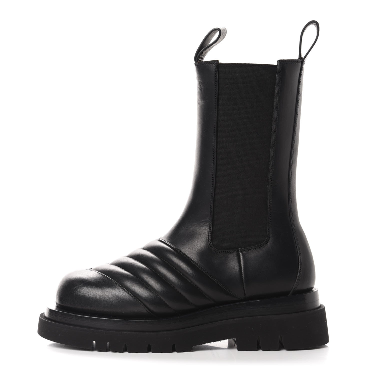 Bottega Veneta Calfskin Chelsea Boots 39 Black 1 of 10
