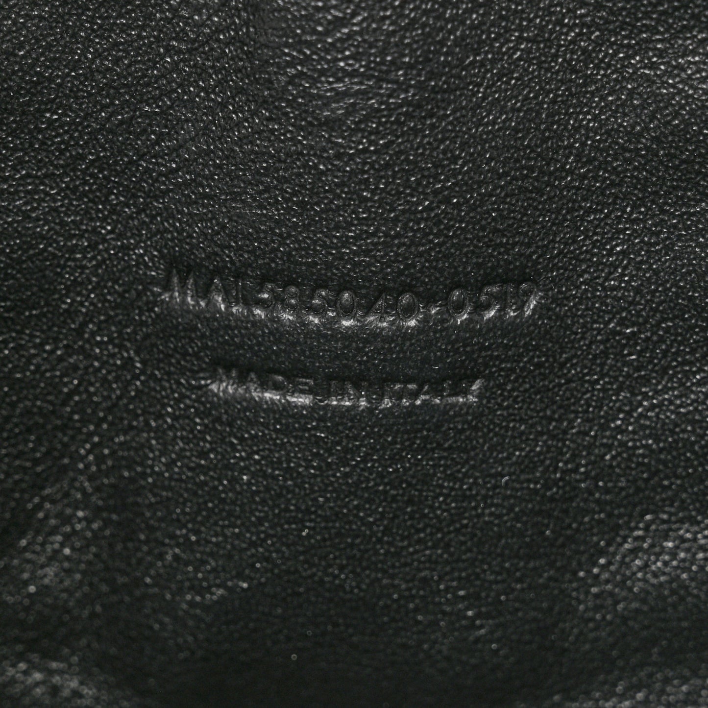 Grain De Poudre Matelasse Monogram Mini Lou Camera Bag Black