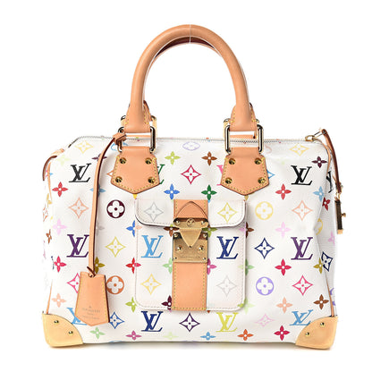 Louis Vuitton Monogram Multicolor Speedy 30 White 1 of 8