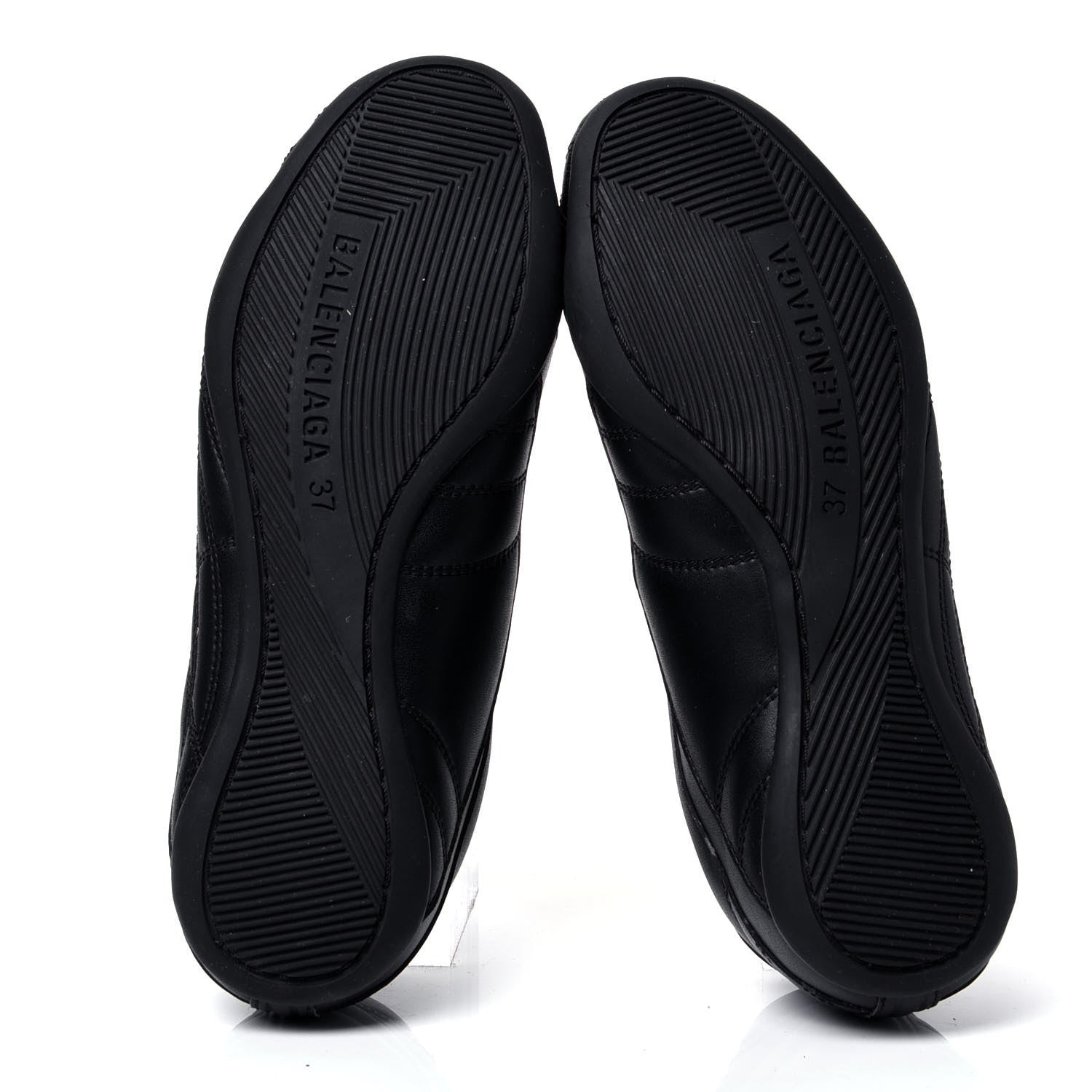 Balenciaga Polyurethane Womens Zen Sneakers 37 Black 7 of 10
