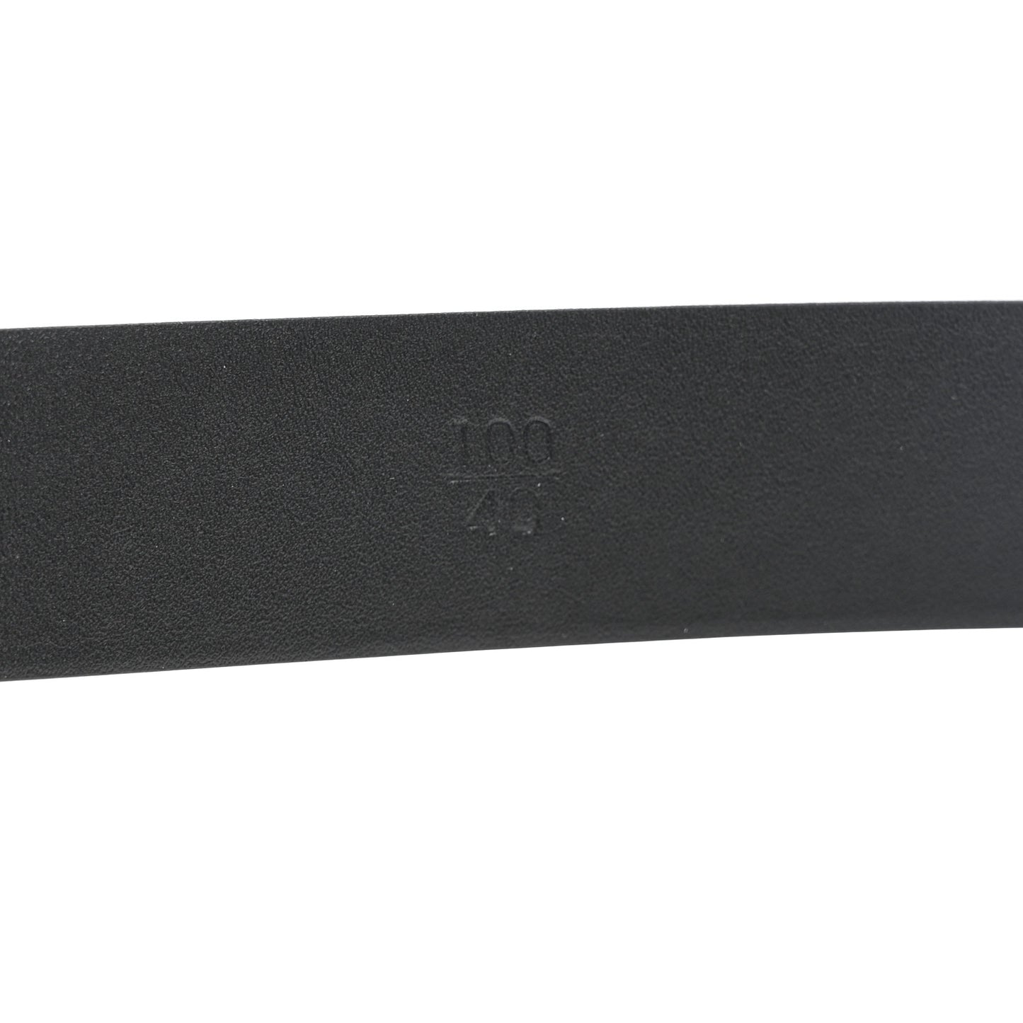 Calfskin Paris Button CC Belt 100 40 Black