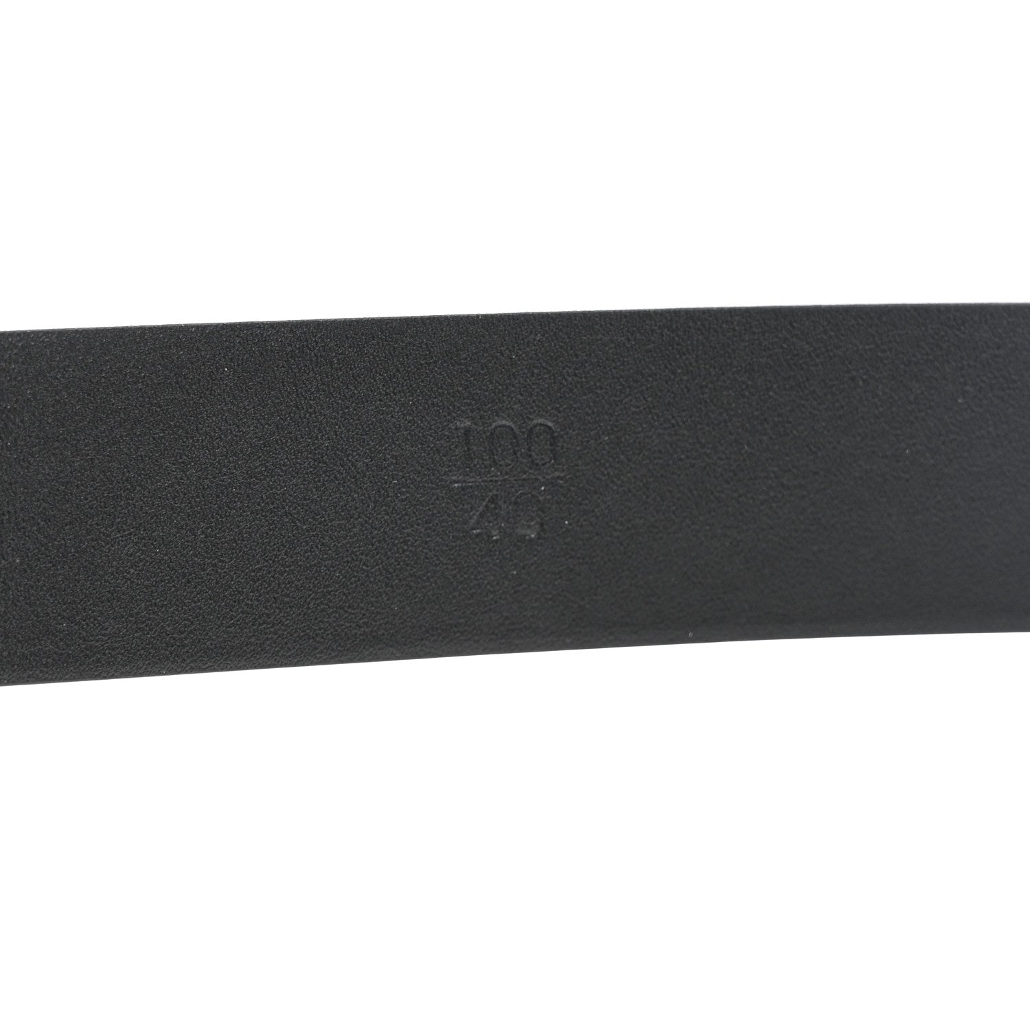 Chanel Calfskin Paris Button CC Belt 100 40 Black 4 of 8
