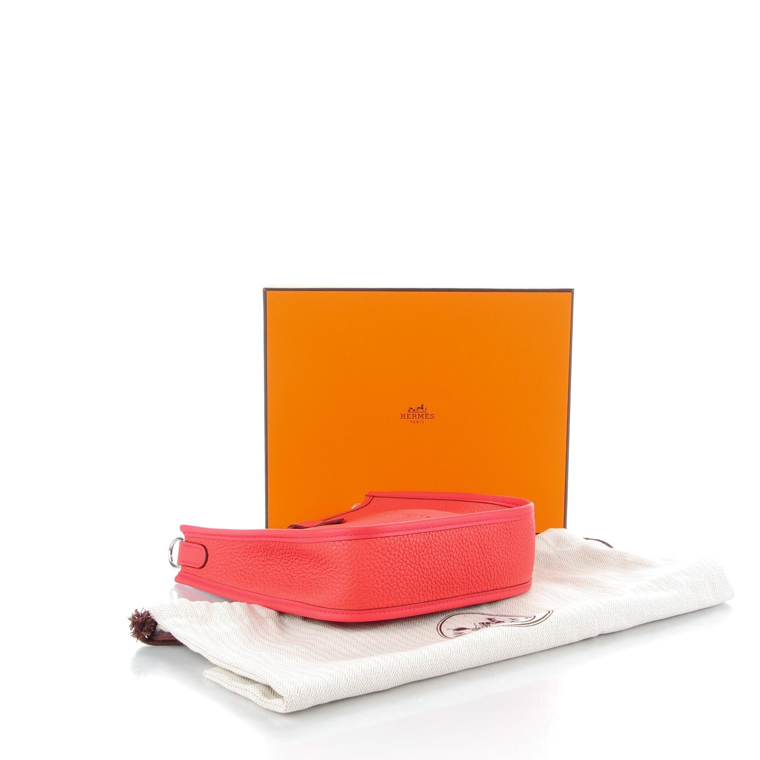 Hermes Taurillon Clemence Evelyne III TPM Bougainvillea 4 of 7