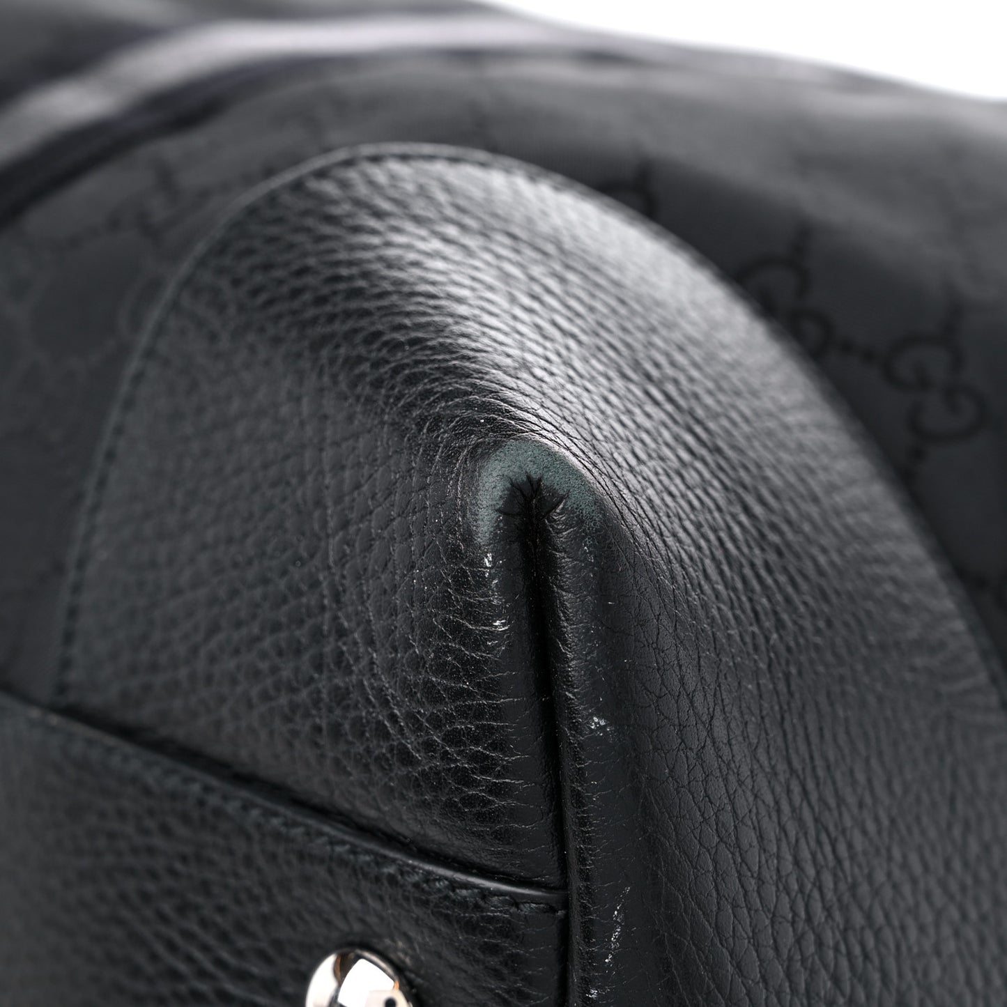 Nylon Monogram XL Duffle Bag Black