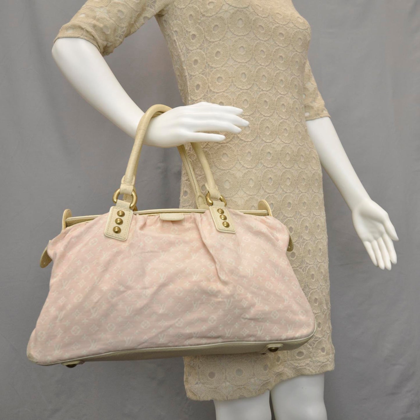 Mini Monogram Trapeze GM Pink