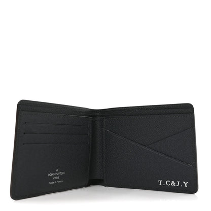 Louis Vuitton Epi Multiple Wallet Navy Red White 5 of 7