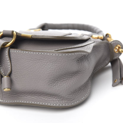 Chloe Calfskin Mini Marcie Satchel Cashmere Grey 9 of 10