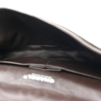 Chanel Caviar Quilted Medium Double Flap Brown 9 of 33