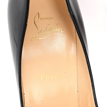 Christian Louboutin Patent Pigalle Follies 100 Pumps 40.5 Black 8 of 9