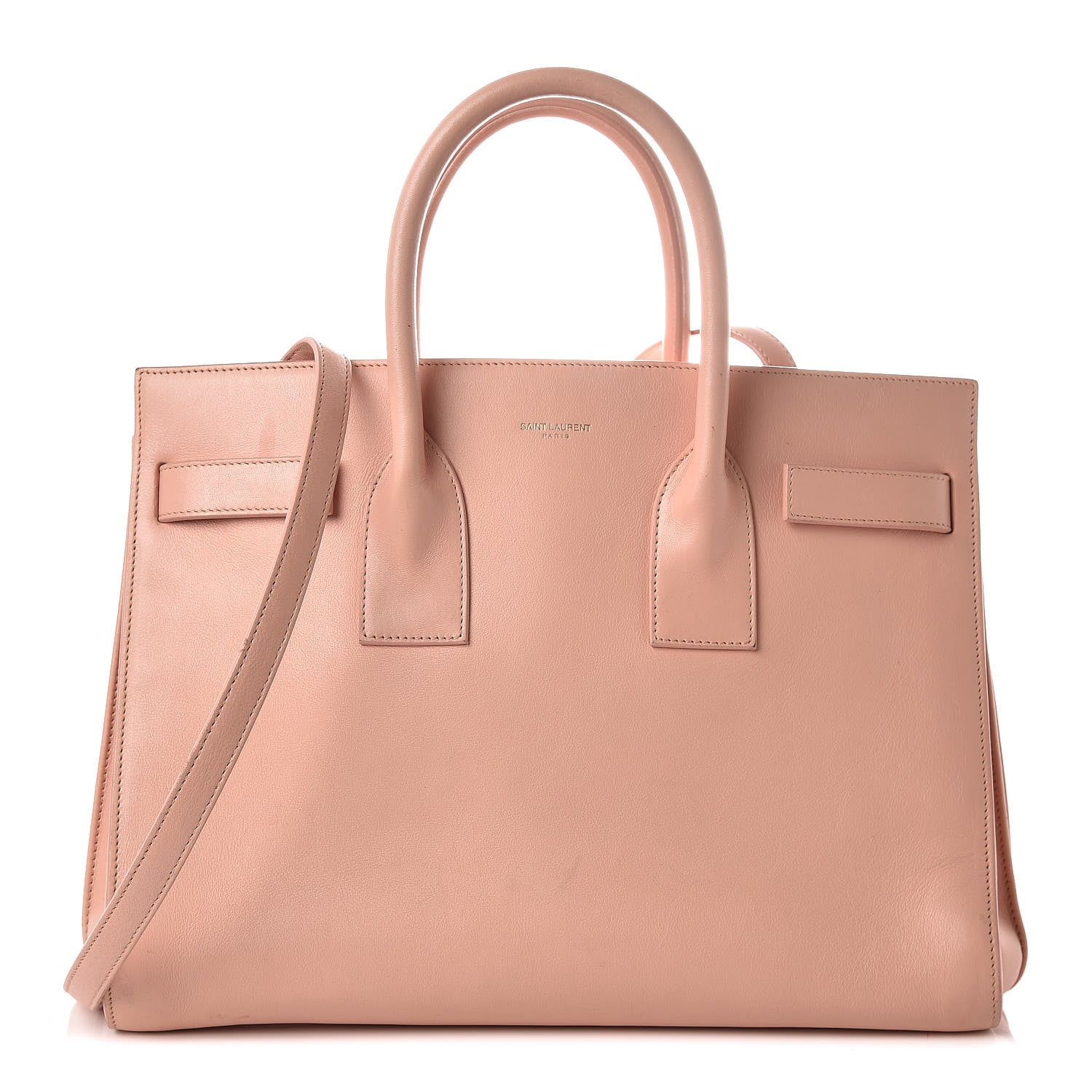 Saint Laurent Calfskin Small Sac De Jour Light Blush 1 of 25