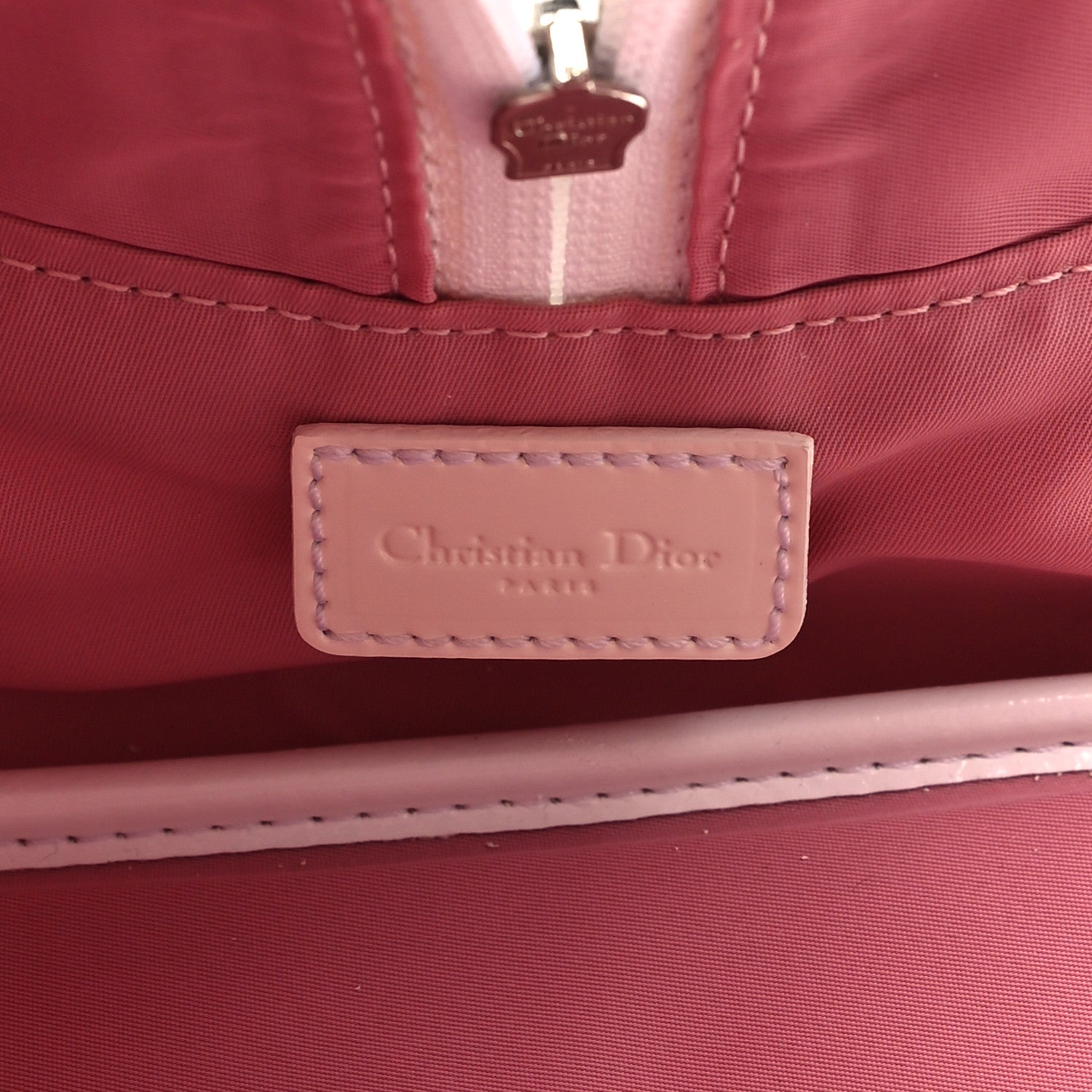 Christian Dior Monogram PVC Bowler Pink 6 of 15