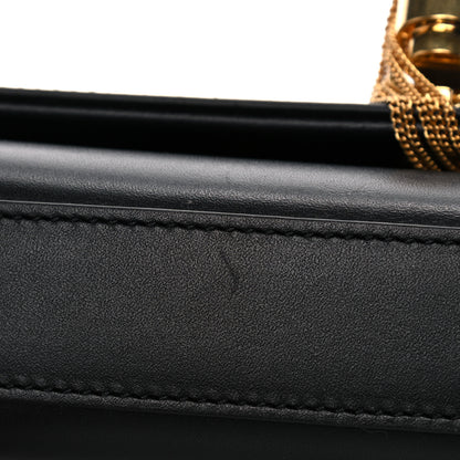Saint Laurent Calfskin Small Classic Monogram Kate Tassel Satchel Black 16 of 17