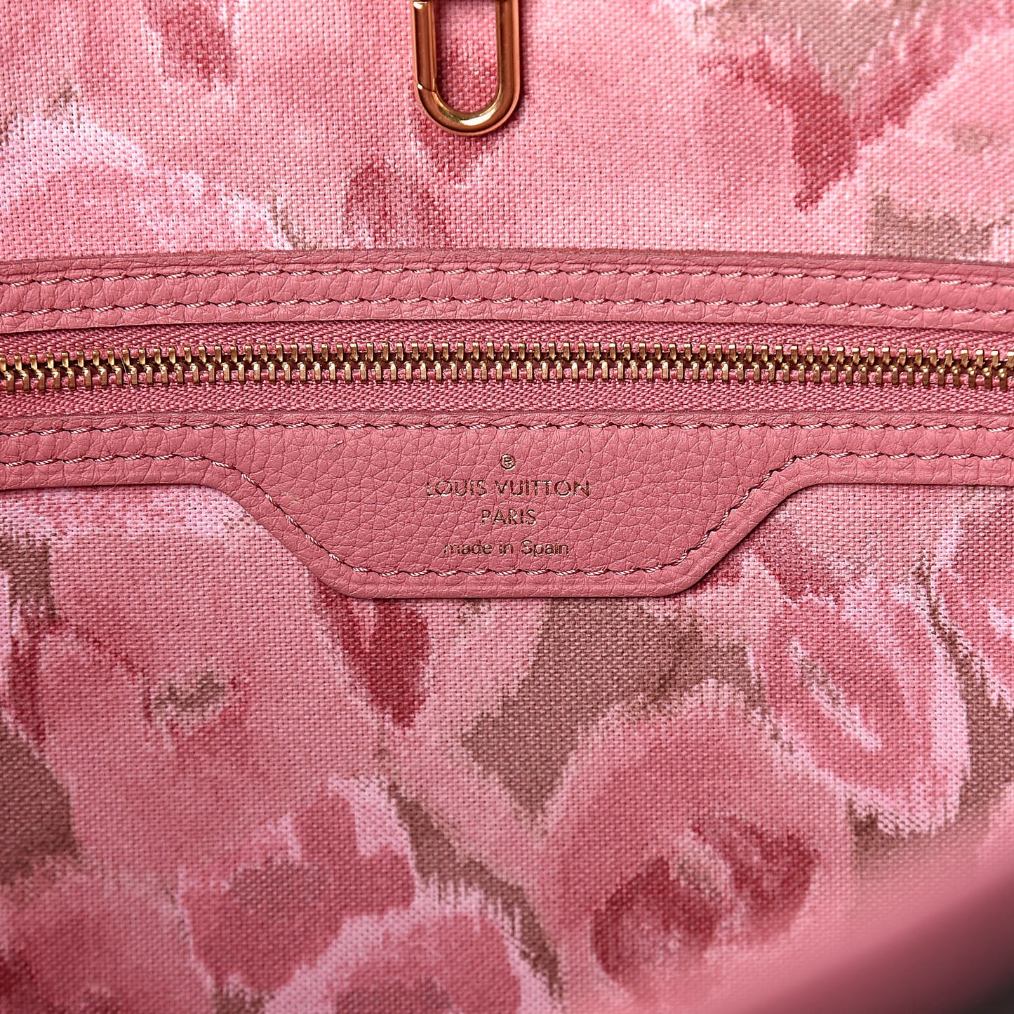Monogram Articles de Voyage Ikat Neverfull MM Rose Velours