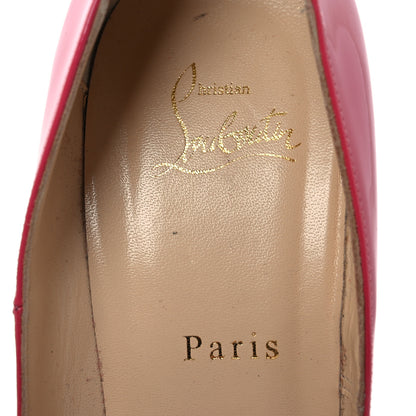 Christian Louboutin Patent Pigalle Follies 100 Pumps 41 Pinky 9 of 11