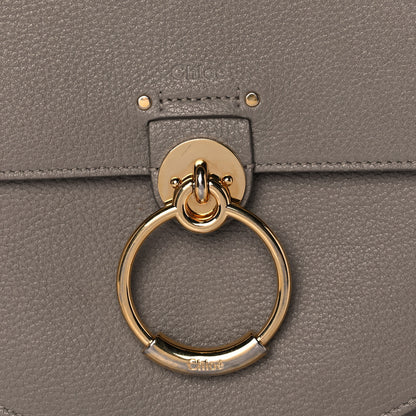 Chloe Calfskin Large Tess Bag Motty Grey 7 of 11