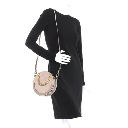Chloe Calfskin Suede Small Pixie Bag Motty Grey 2 of 7