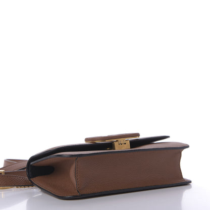 Valentino Garavani Grainy Calfskin VSling Belt Bag Saddle Brown 4 of 8
