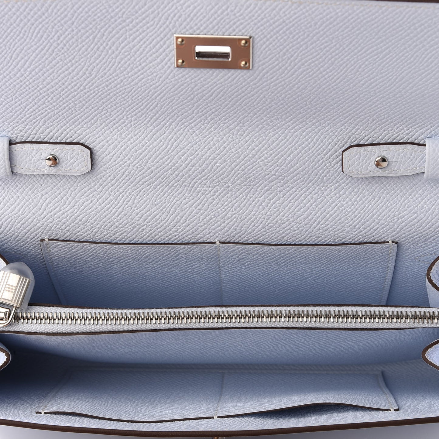 Epsom Kelly Wallet To Go Bleu Brume