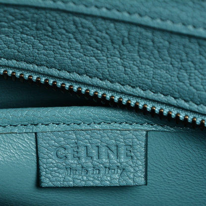 Celine Goatskin Nano Luggage Antarctic 6 of 7