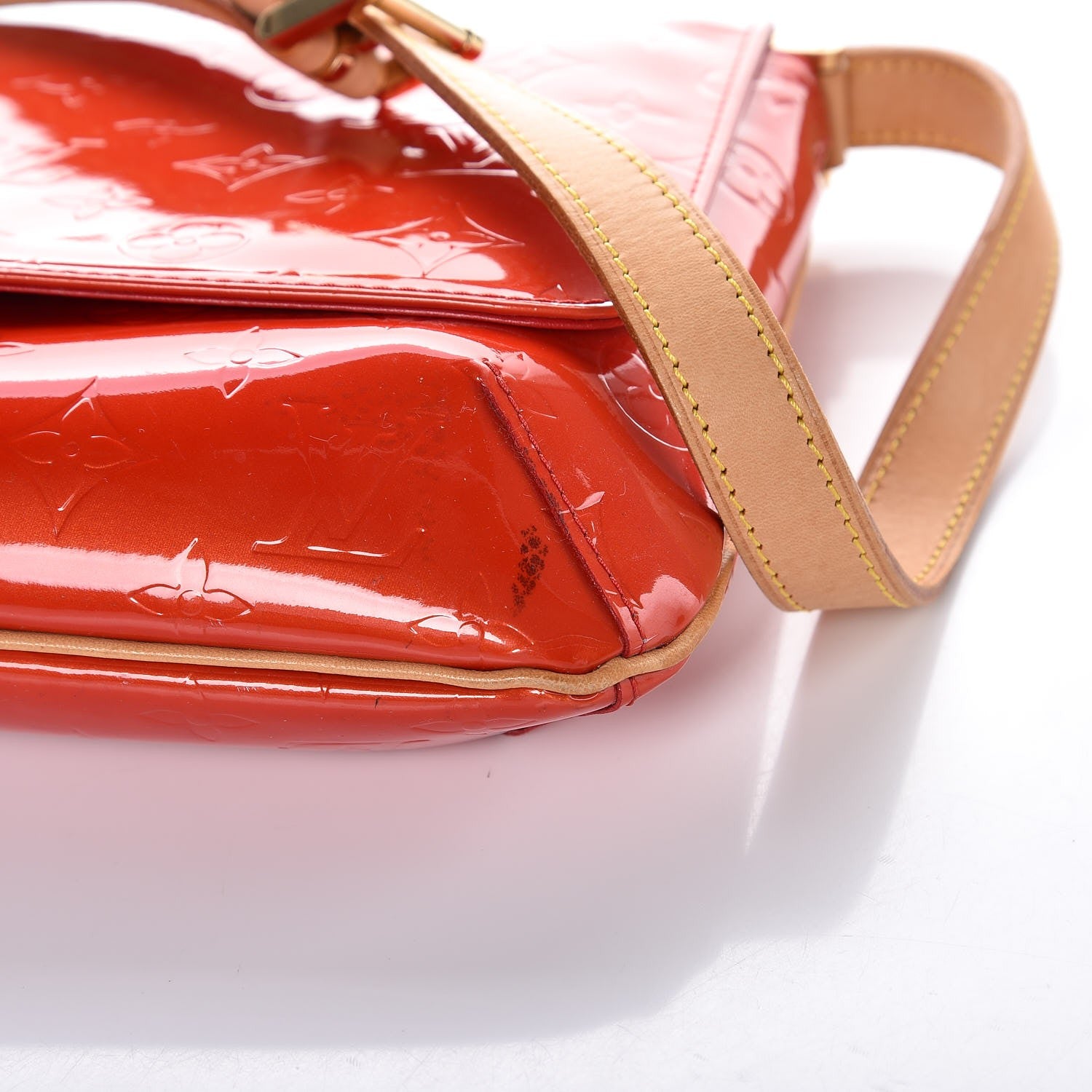 Louis Vuitton Vernis Thompson Street Rouge 8 of 10