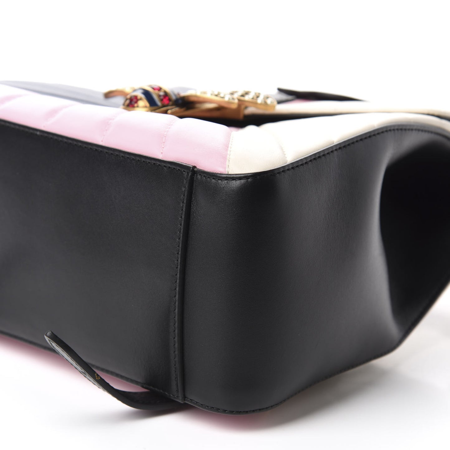 Calfskin Bamboo Trapuntata Queen Margaret Backpack Blue Agata Hibiscus Red Mystic White Sugar Pink