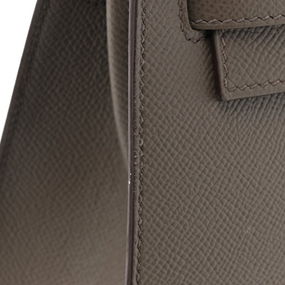 Hermes Epsom Kelly Sellier 25 Etain 16 of 17