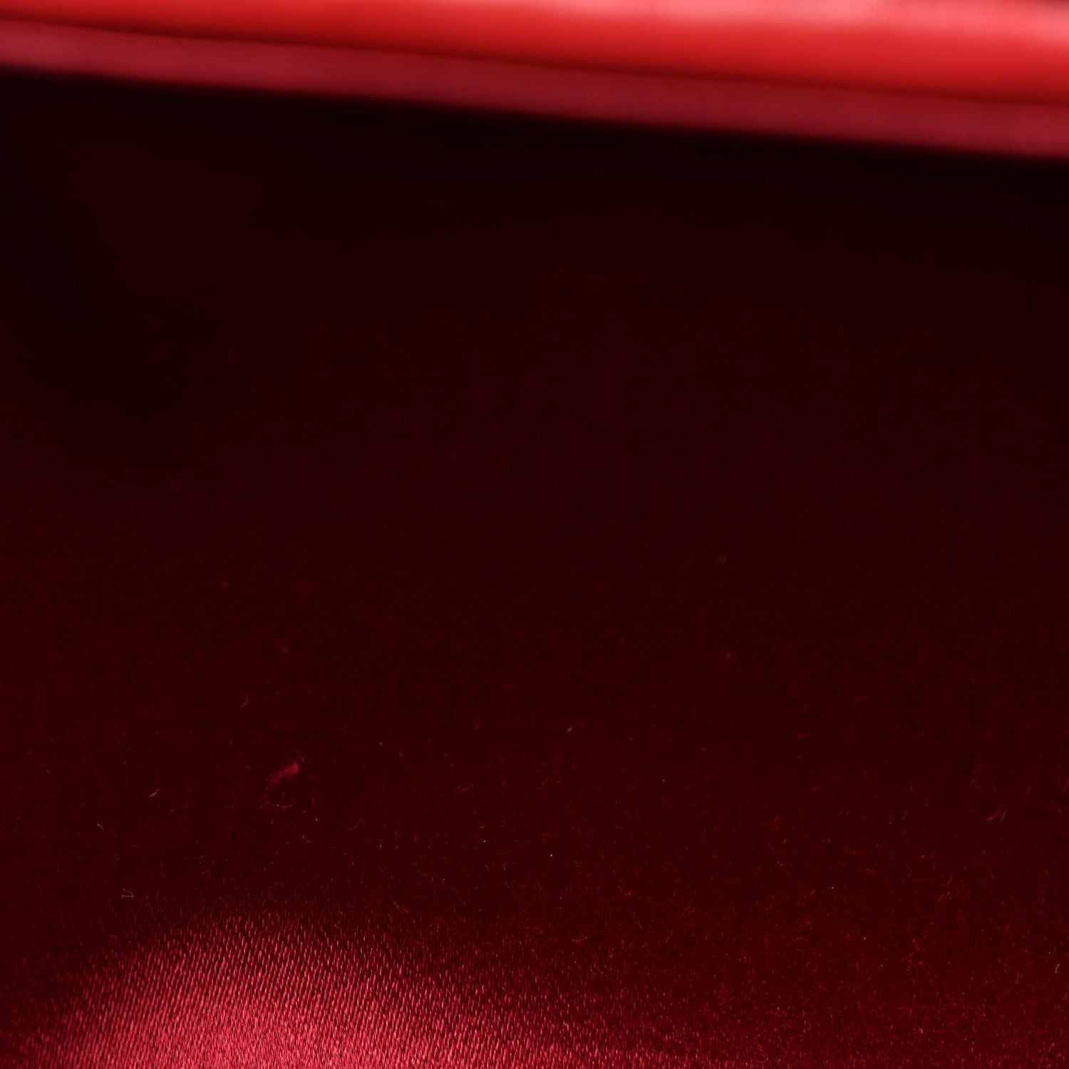 Chanel Lambskin Chevron Quilted Chain Around Clutch Dark Red 11 of 11