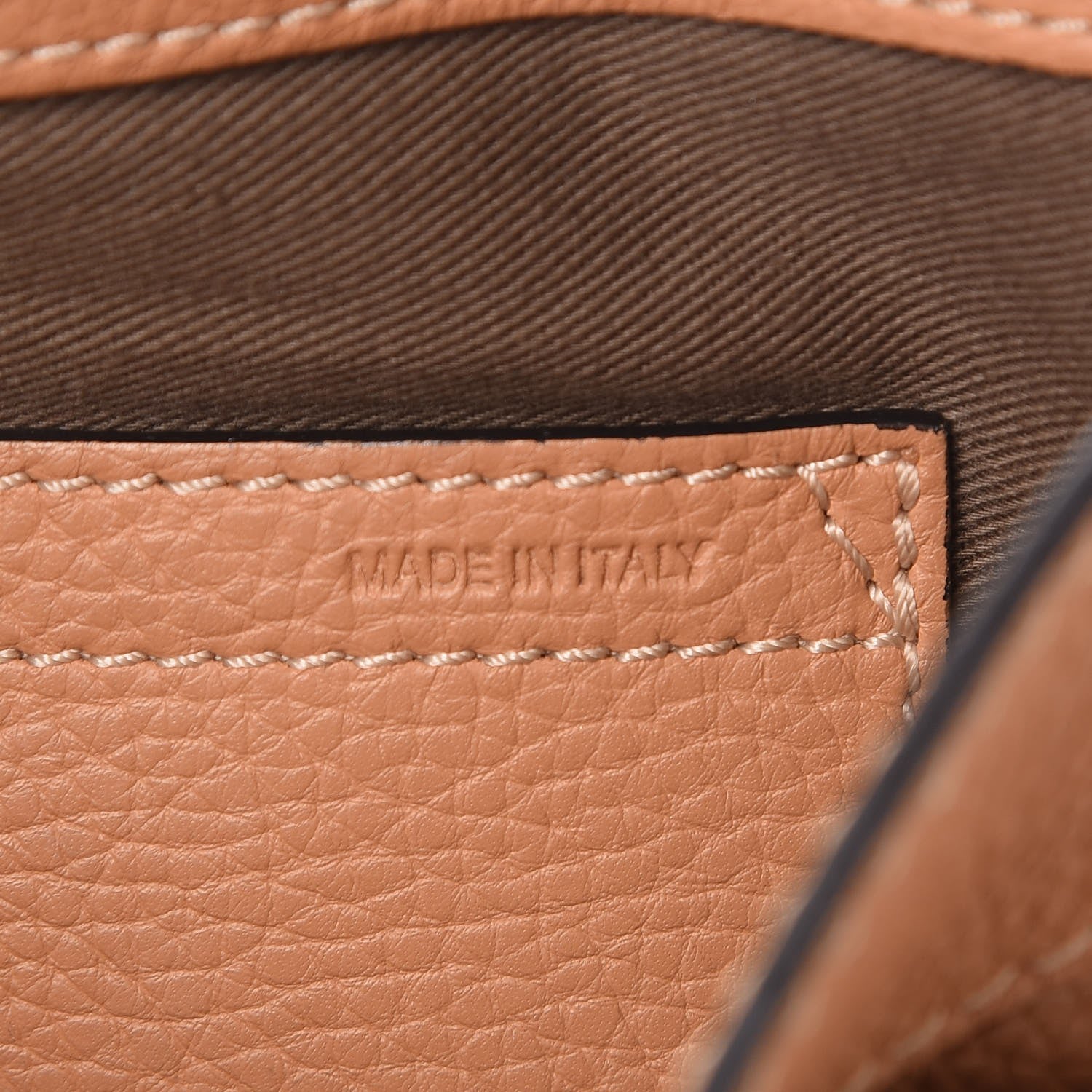 Chloe Calfskin Medium Marcie Round Crossbody Bag Nut 10 of 14