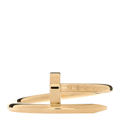 Cartier 18K Yellow Gold Small Juste Un Clou Ring 50 5.25 1 of 4