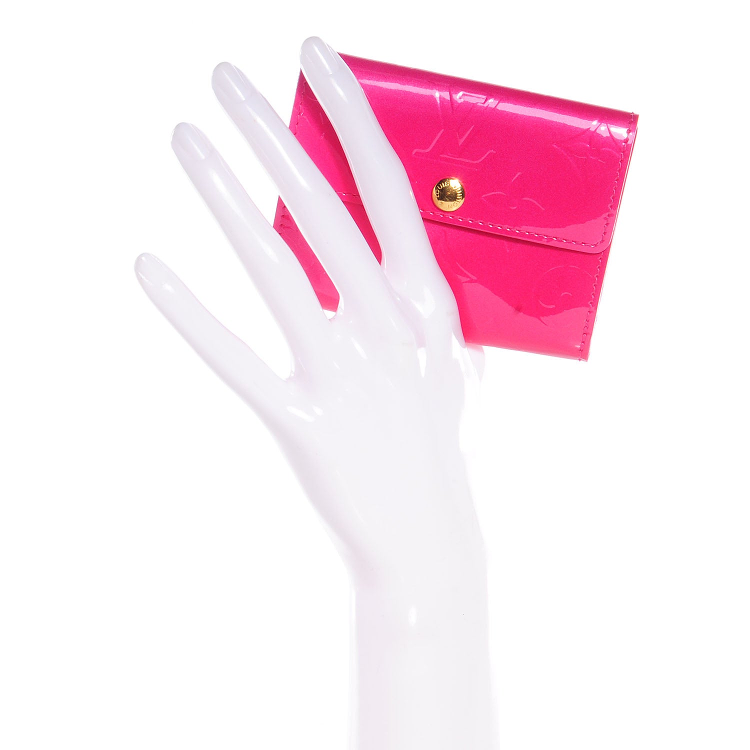 Louis Vuitton Vernis Ludlow Wallet Rose Pop 2 of 8