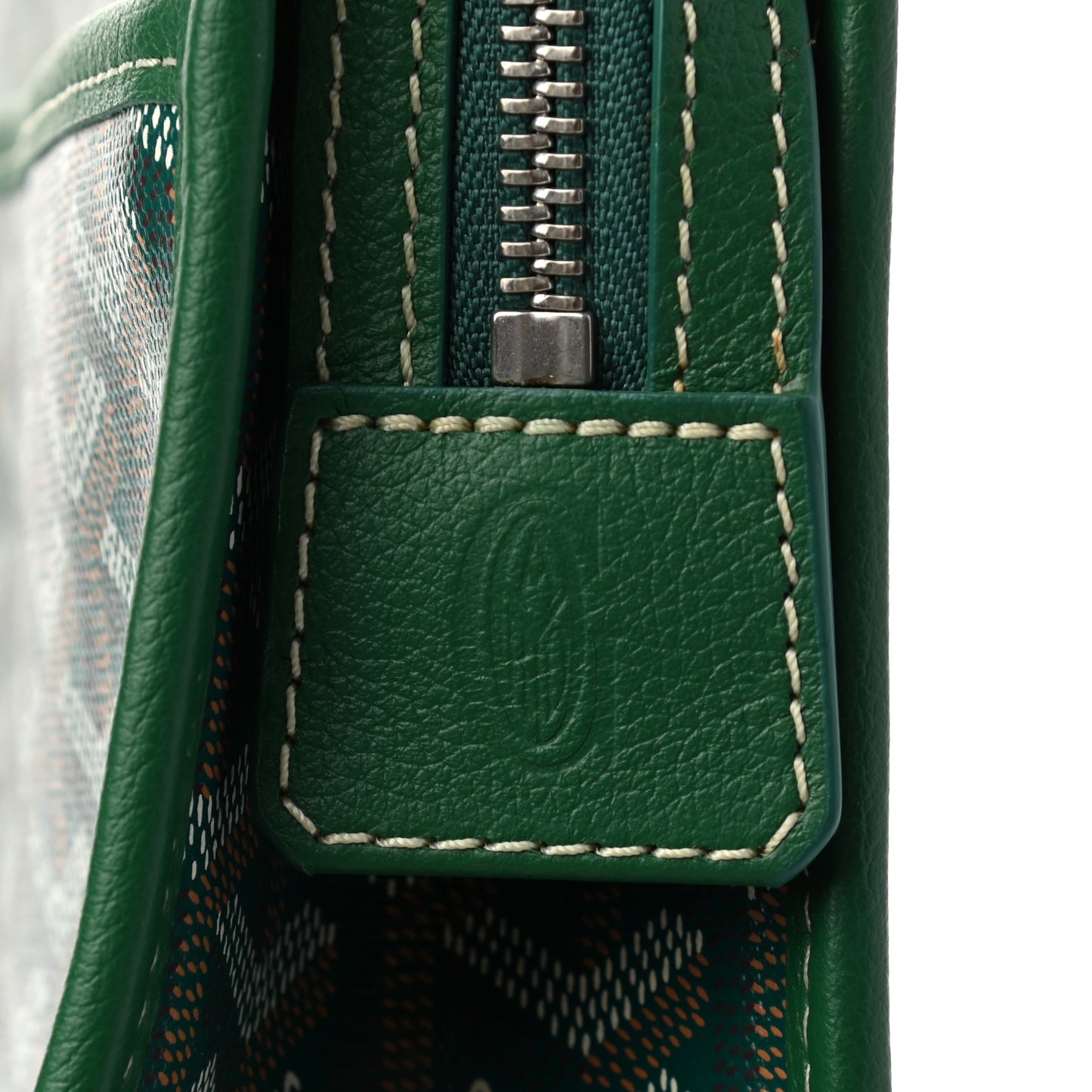 Goyardine Jouvence Toiletry Pouch Green