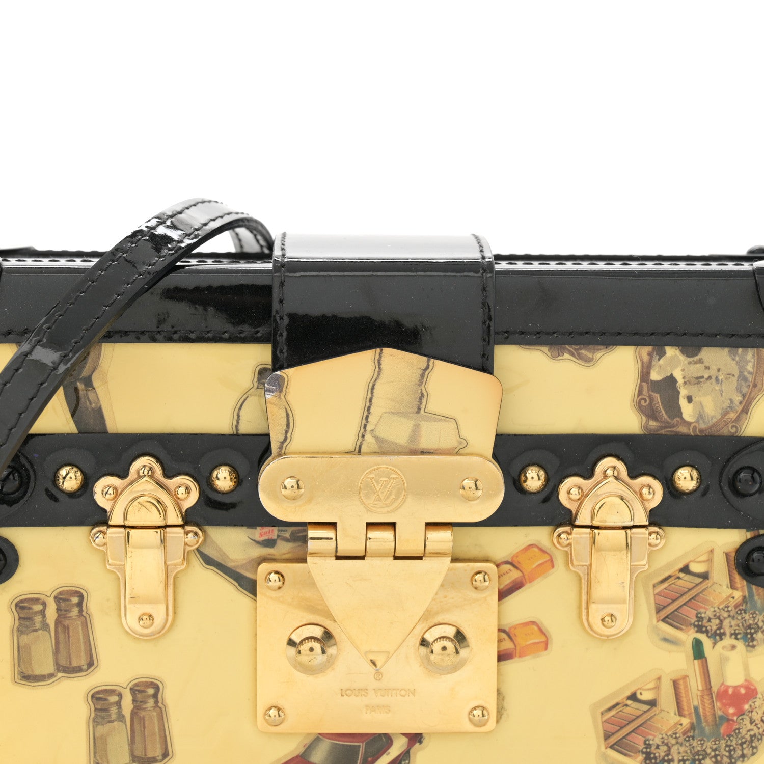 Louis Vuitton Vernis Stickers Petite Malle White 7 of 13