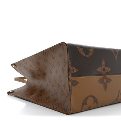 Louis Vuitton Reverse Monogram Giant Onthego GM 8 of 9