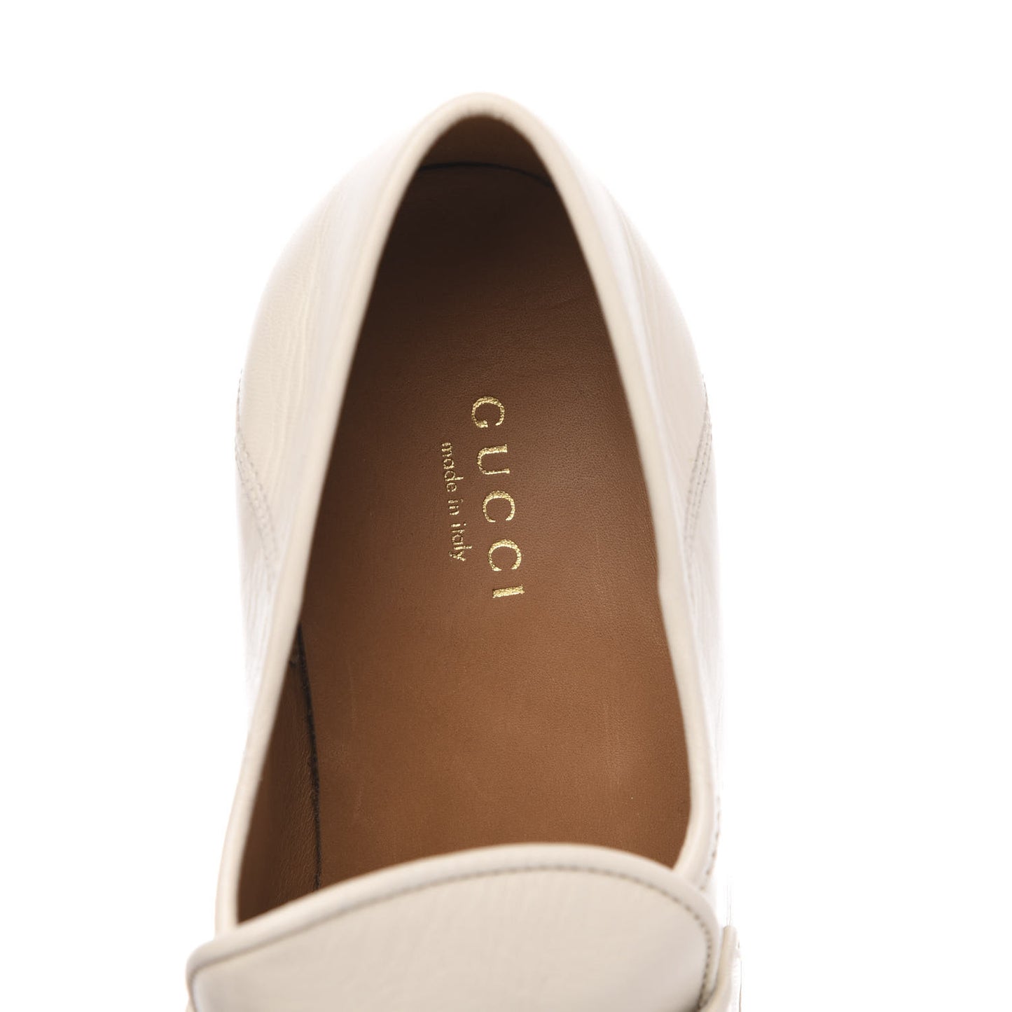 Malaga Kid Horsebit Loafer Pumps 39.5 White