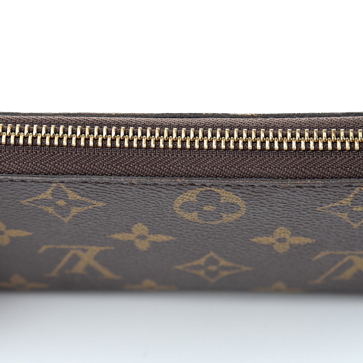 Monogram Clemence Wallet Rose Ballerine