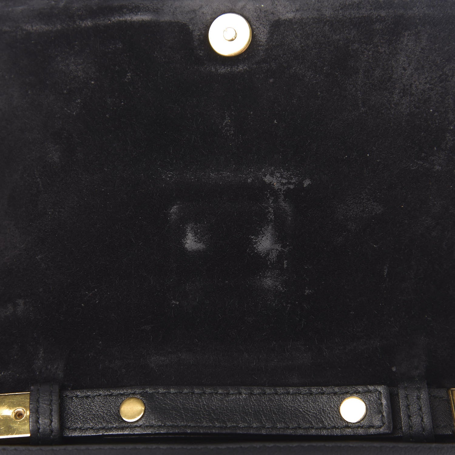 Saint Laurent Calfskin Classic Y Ligne Chain Wallet Black 8 of 13