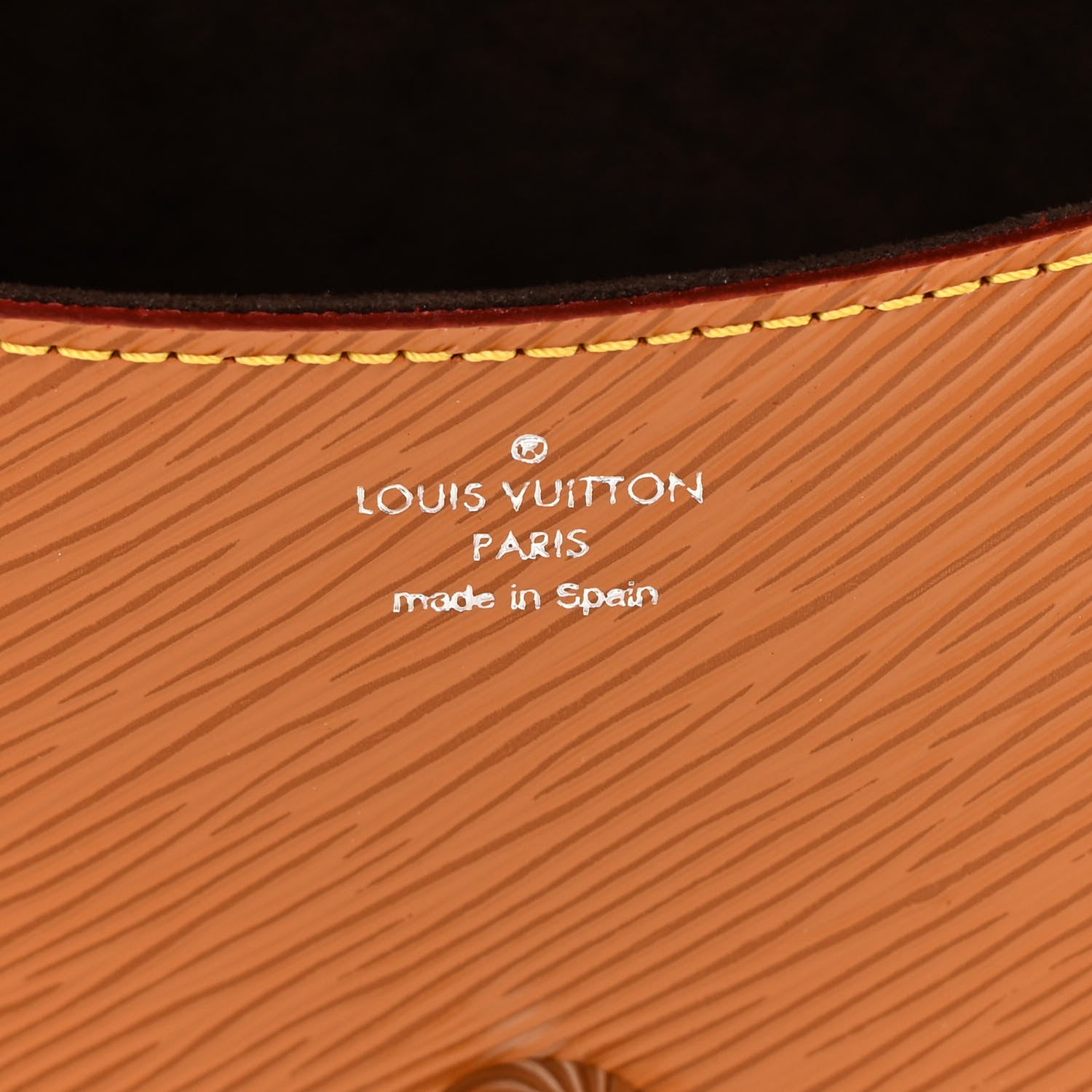 Louis Vuitton Epi Buci Crossbody Gold Honey 6 of 11