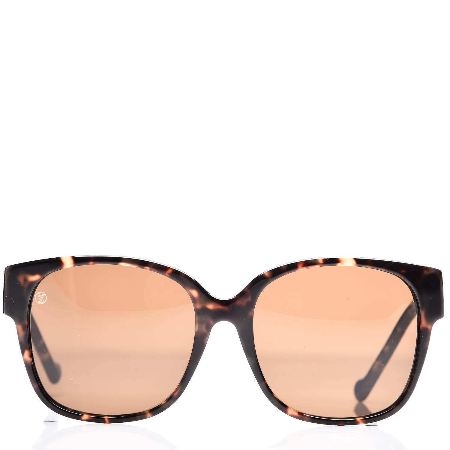 Louis Vuitton Acetate Cameleon Sunglasses Z0872E Dark Tortoise 2 of 6
