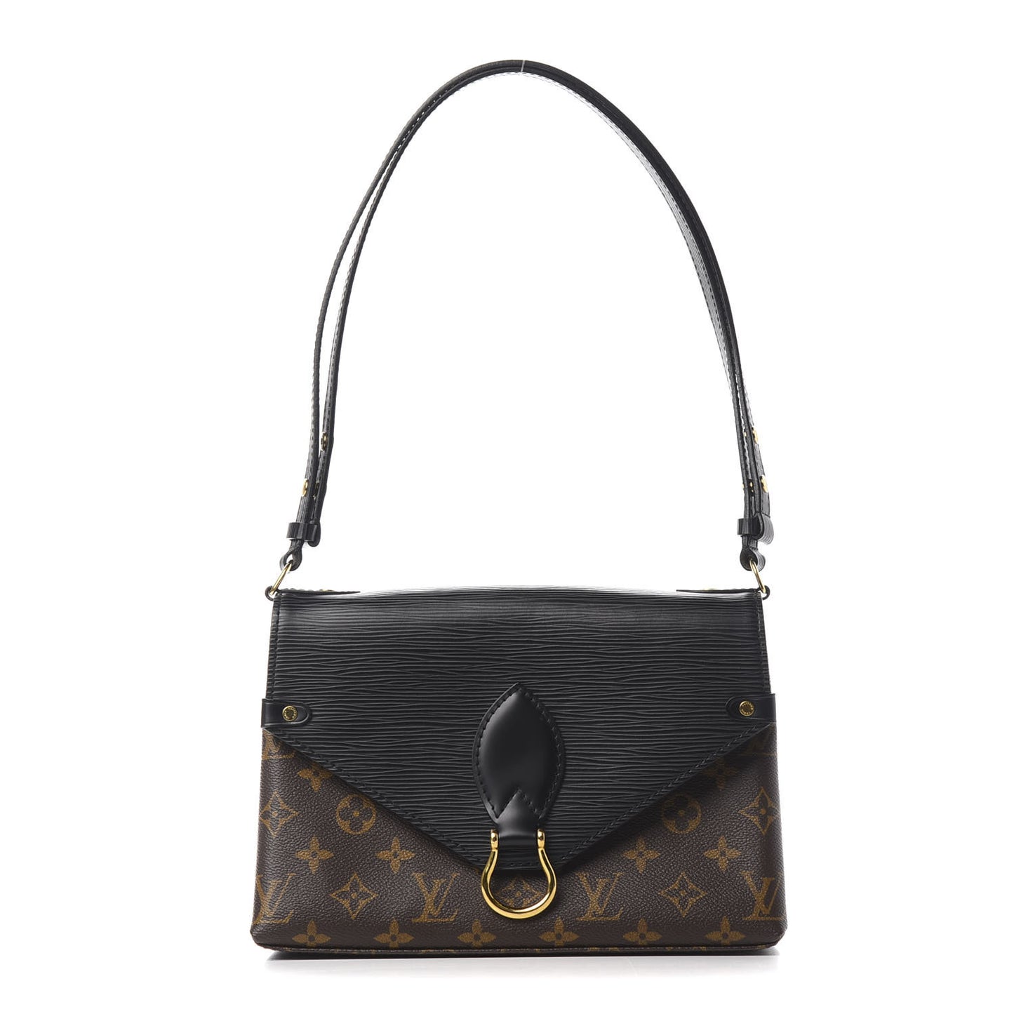 Epi Monogram Saint Michel Black