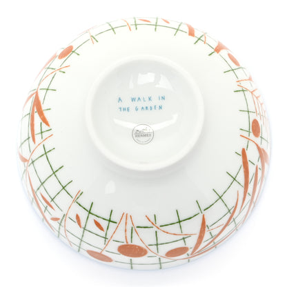 Hermes Porcelain A Walk In The Garden Bowl 4 of 7
