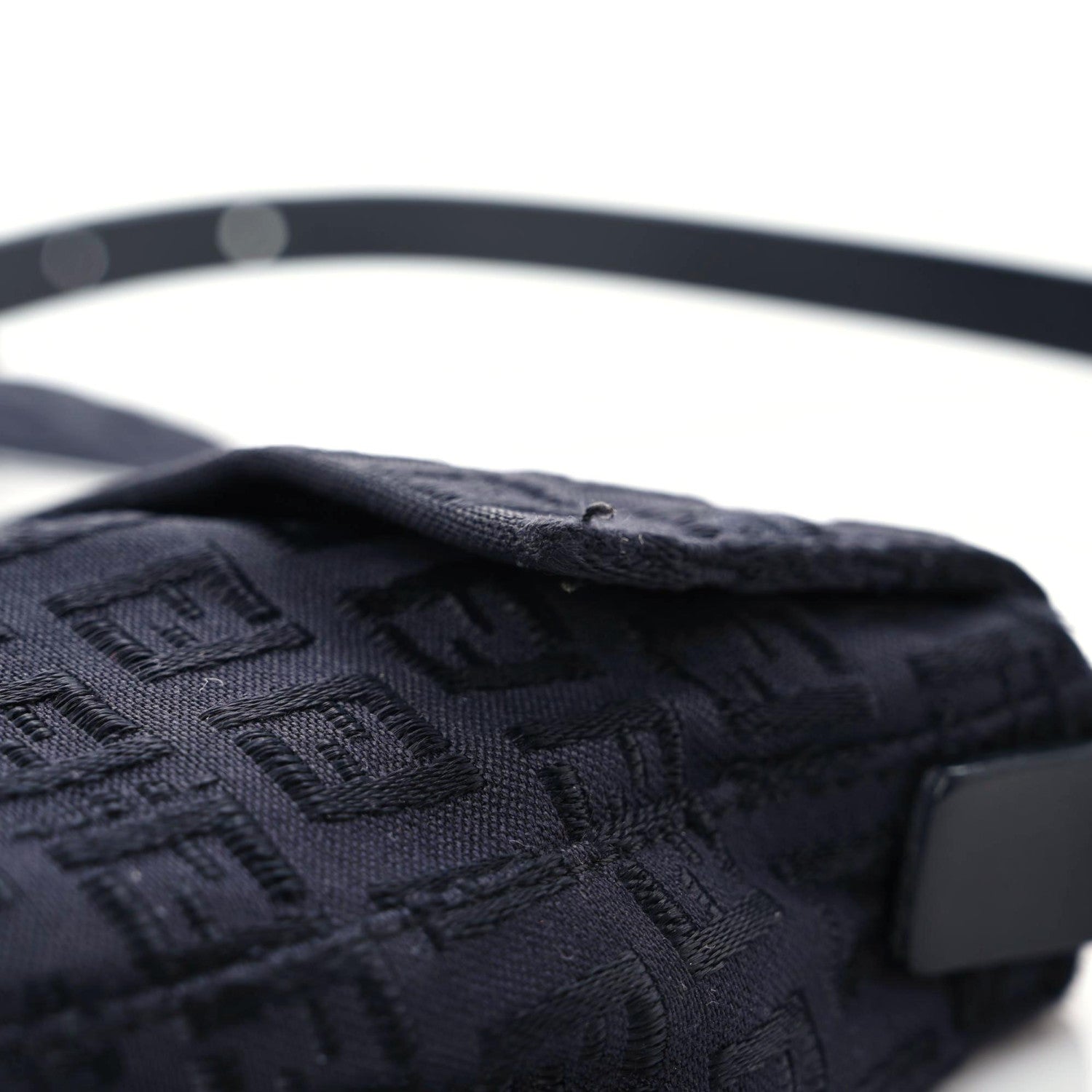 Fendi Zucchino Baguette Black 7 of 18
