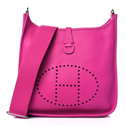 Hermes Taurillon Clemence Evelyne III PM Magnolia 1 of 11