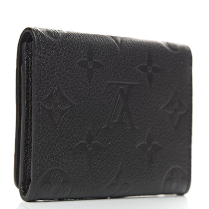 Louis Vuitton Empreinte Business Card Holder Black 3 of 6