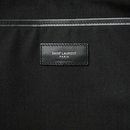 Saint Laurent Canvas City Backpack Green 6 of 9