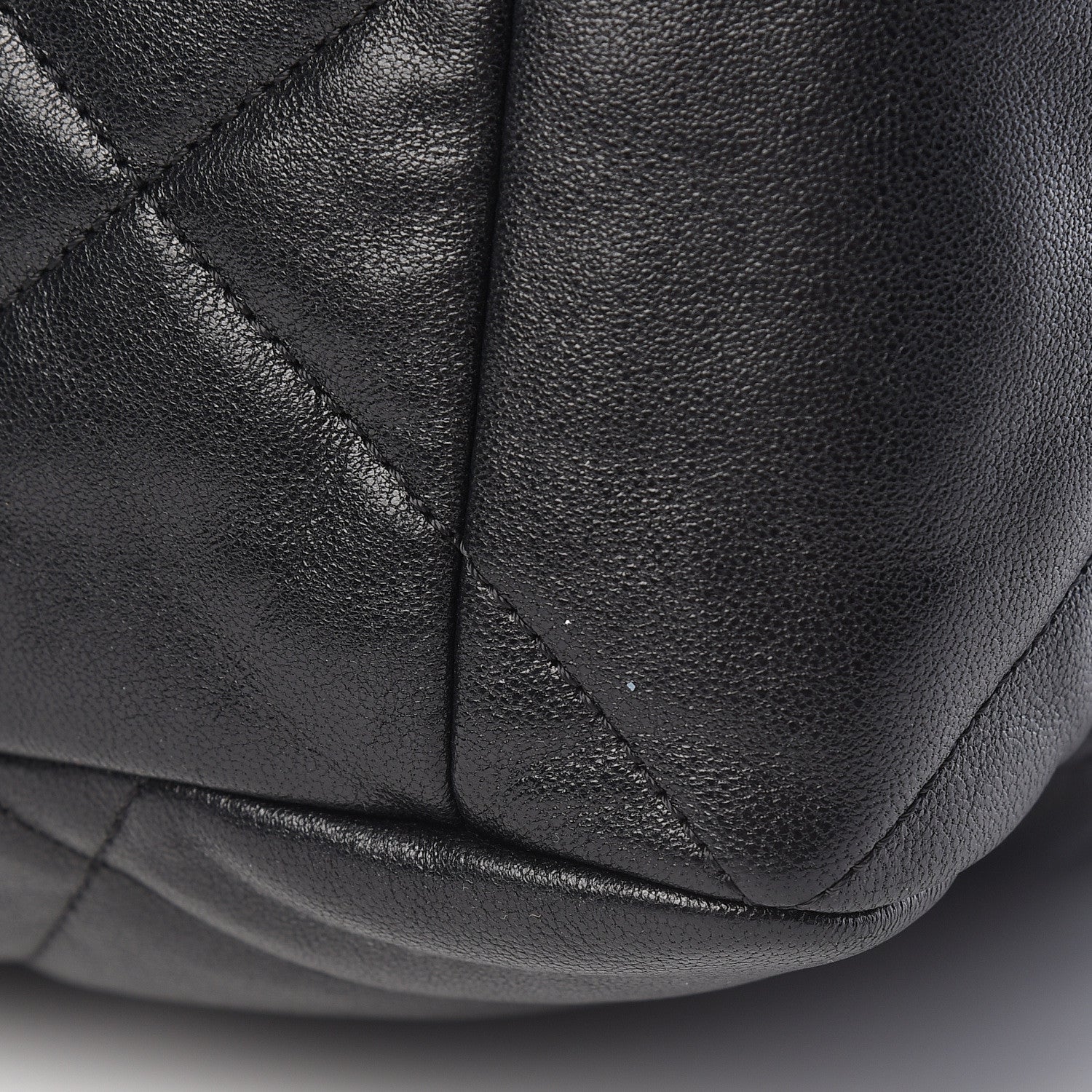 Chanel Goatskin Quilted Maxi 19 Flap Black 12 of 13
